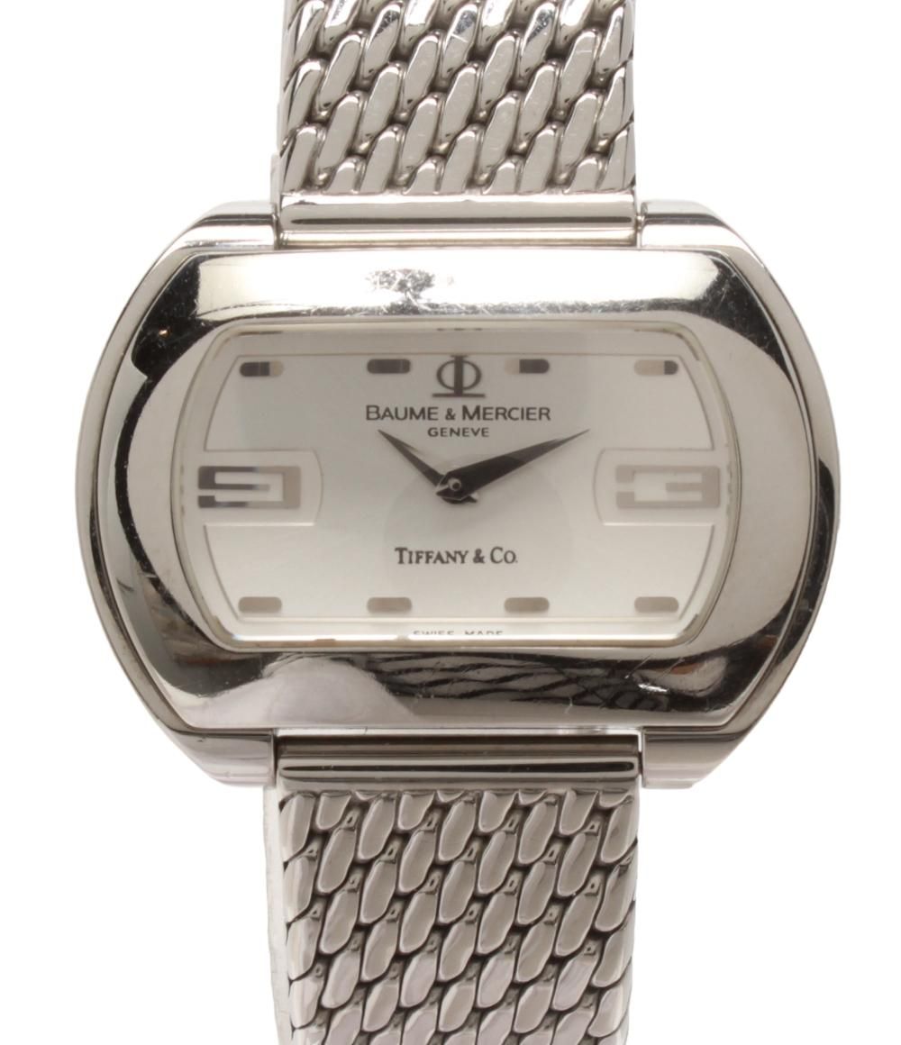 ボーム-メルシエ ティファニー 腕時計 クオーツ ユニセックス BAUME＆MERCIER Tiffany - Co.