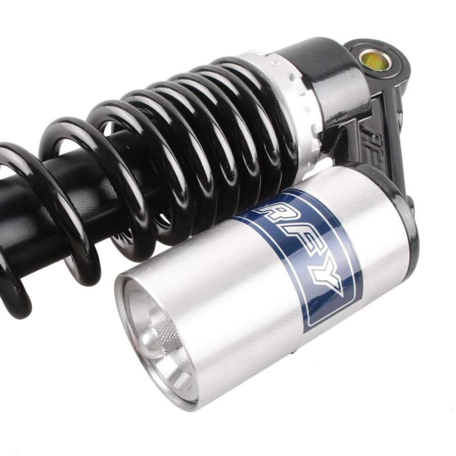 244】 タンク別体リアサスペンション320mm 調整可能 銀×金×黒 244】 タンク別体リアサスペンション320mm 調整可能 銀×金×黒