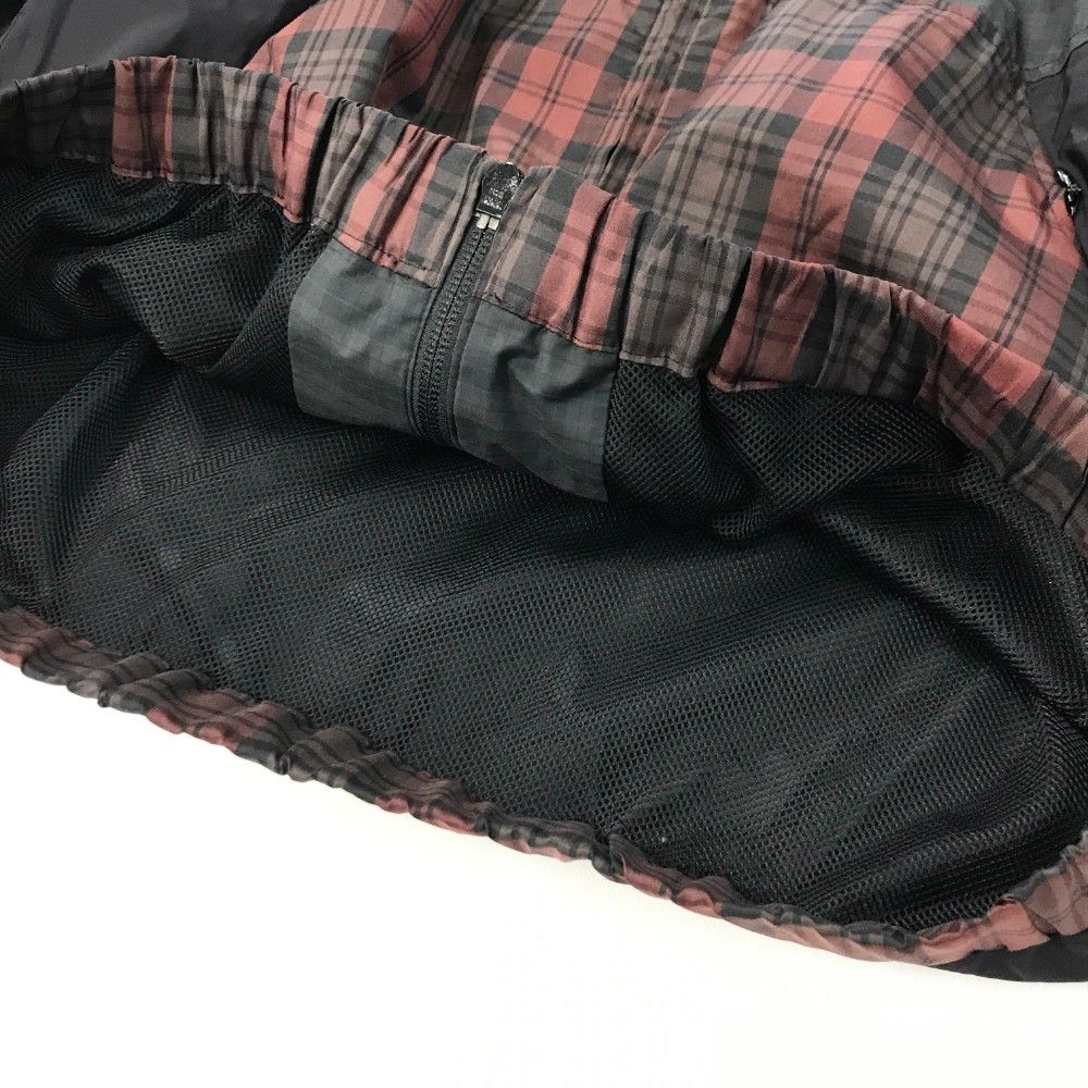 サイズ：M BEAMS GOLF ビームスゴルフ  フード付き ジップジャケット チェック柄 ブラック系 [240101456508] ゴルフウェア レディース ストスト サイズ：M BEAMS GOLF ビームスゴルフ フード付き ジップ