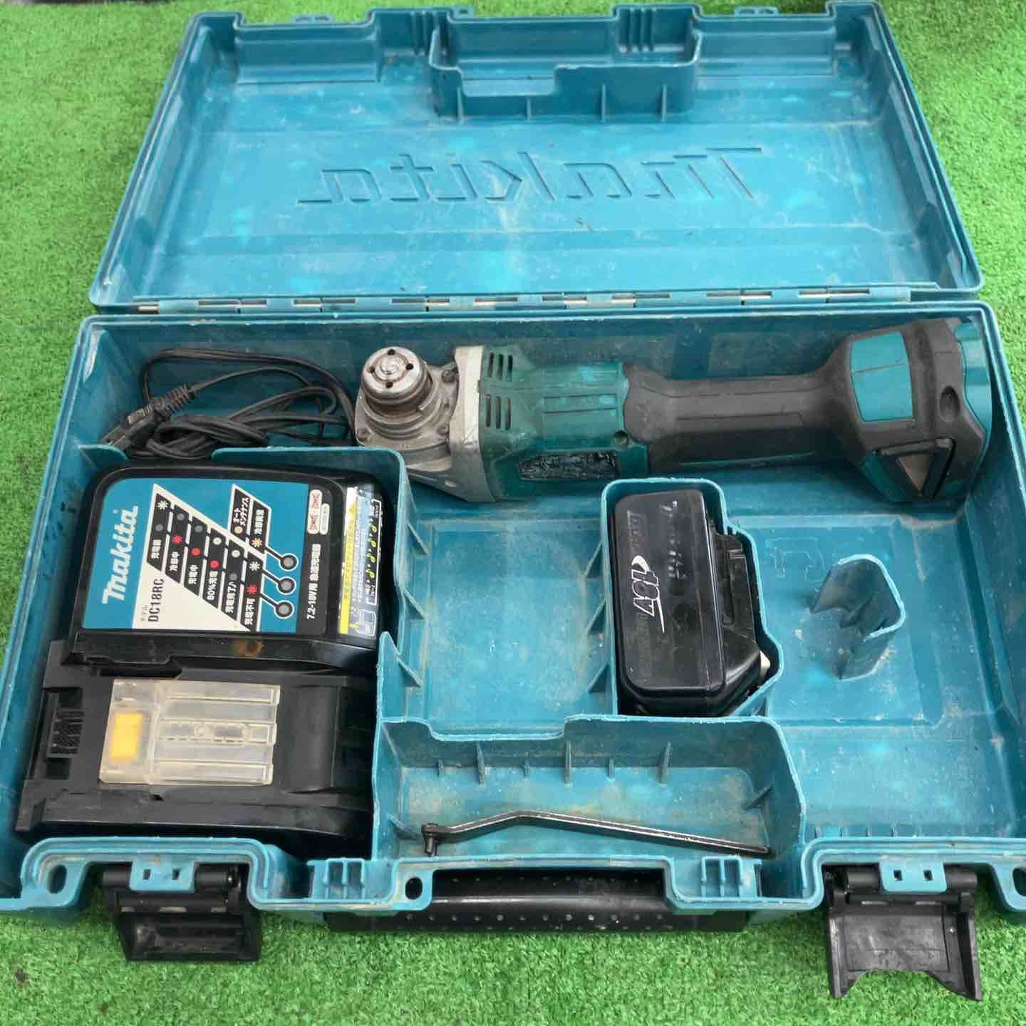 現状品 マキタ|makita 充電式グラインダ GA404DRF 桶川店