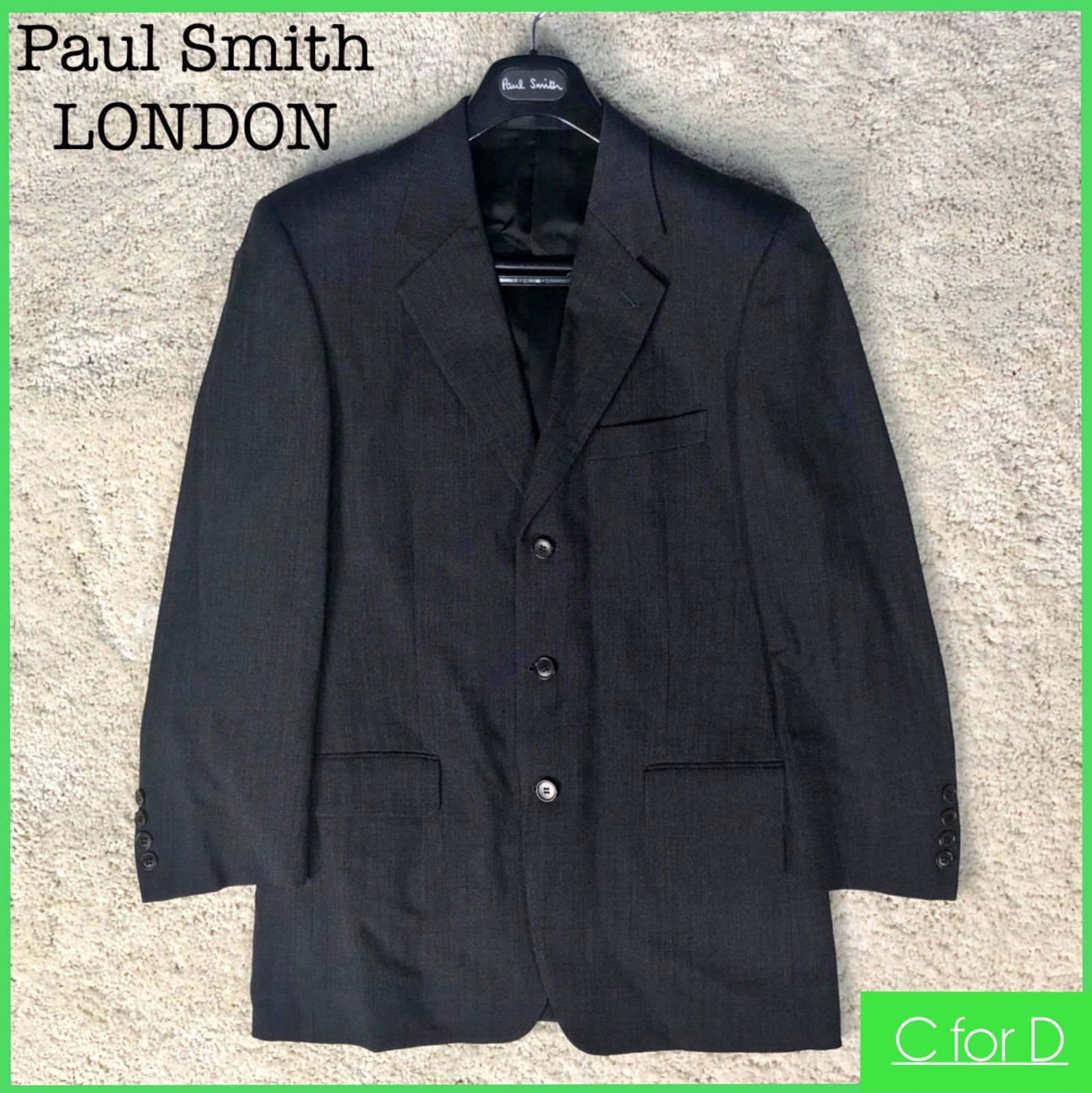 ☆Paul Smith LONDON☆Lサイズ ポールスミス ロンドン メンズ 黒