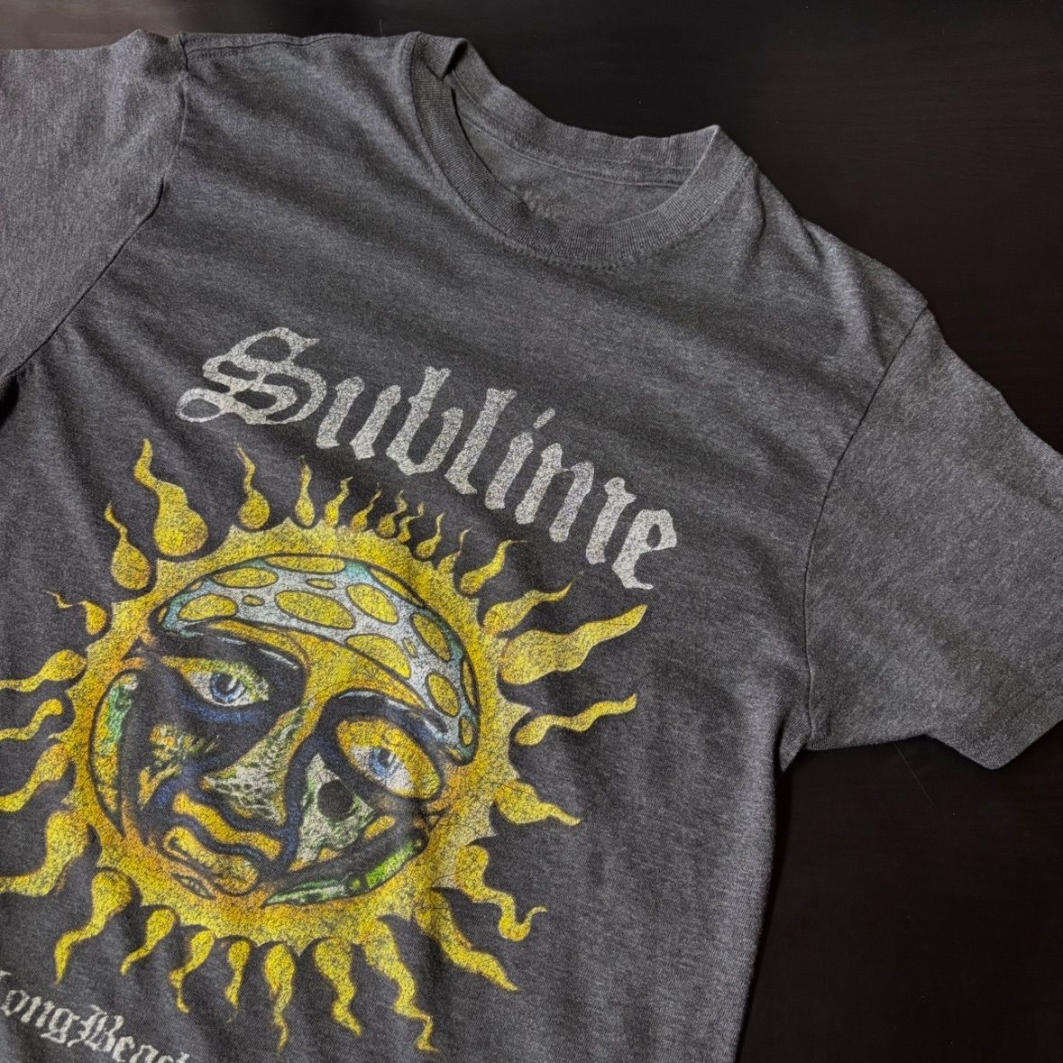古着】SUBLIME(サブライム)半袖Tシャツ L グレー USA製 バンドT 
