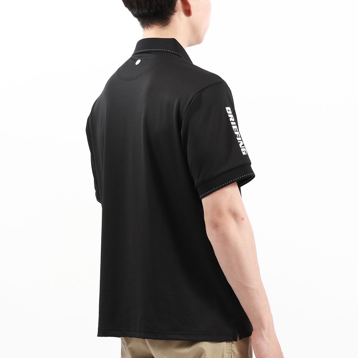 【美品】ブリーフィング　BRIEFING ポロシャツ　BRG241M49 BRIEFING (ブリーフィング) ゴルフウェア(トップス) メンズ SIZE