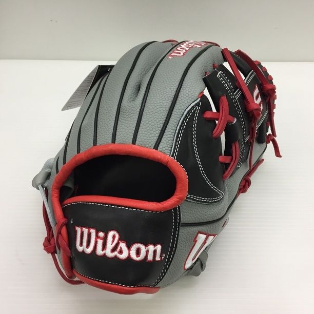 ウィルソン Wilson ワナビーヒーロー 軟式 内野手用グローブ WBW101571 ブラック×グレー 1225 - メルカリ