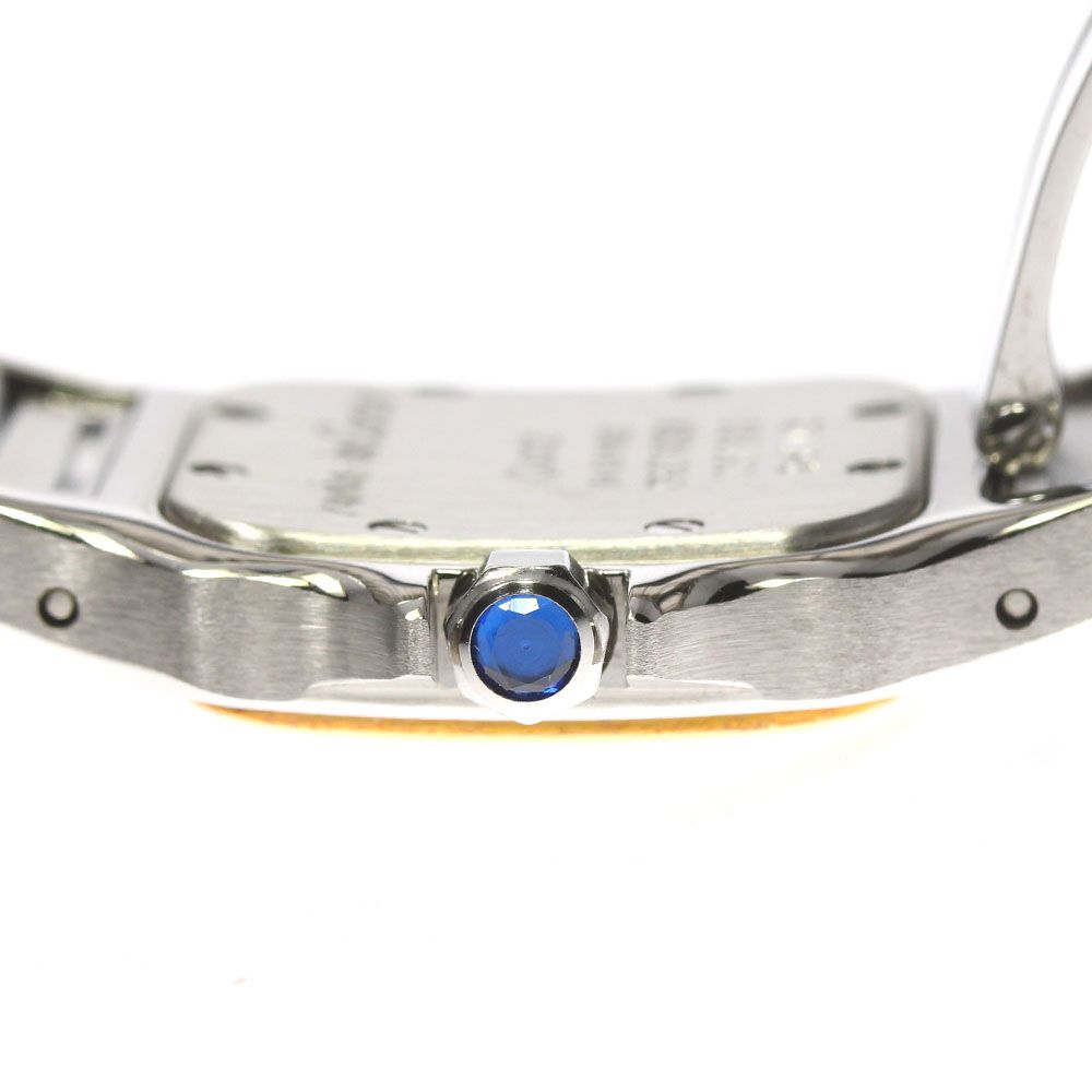 ☆良品☆内箱・保証書付き【CARTIER】カルティエ サントスガルベ SM