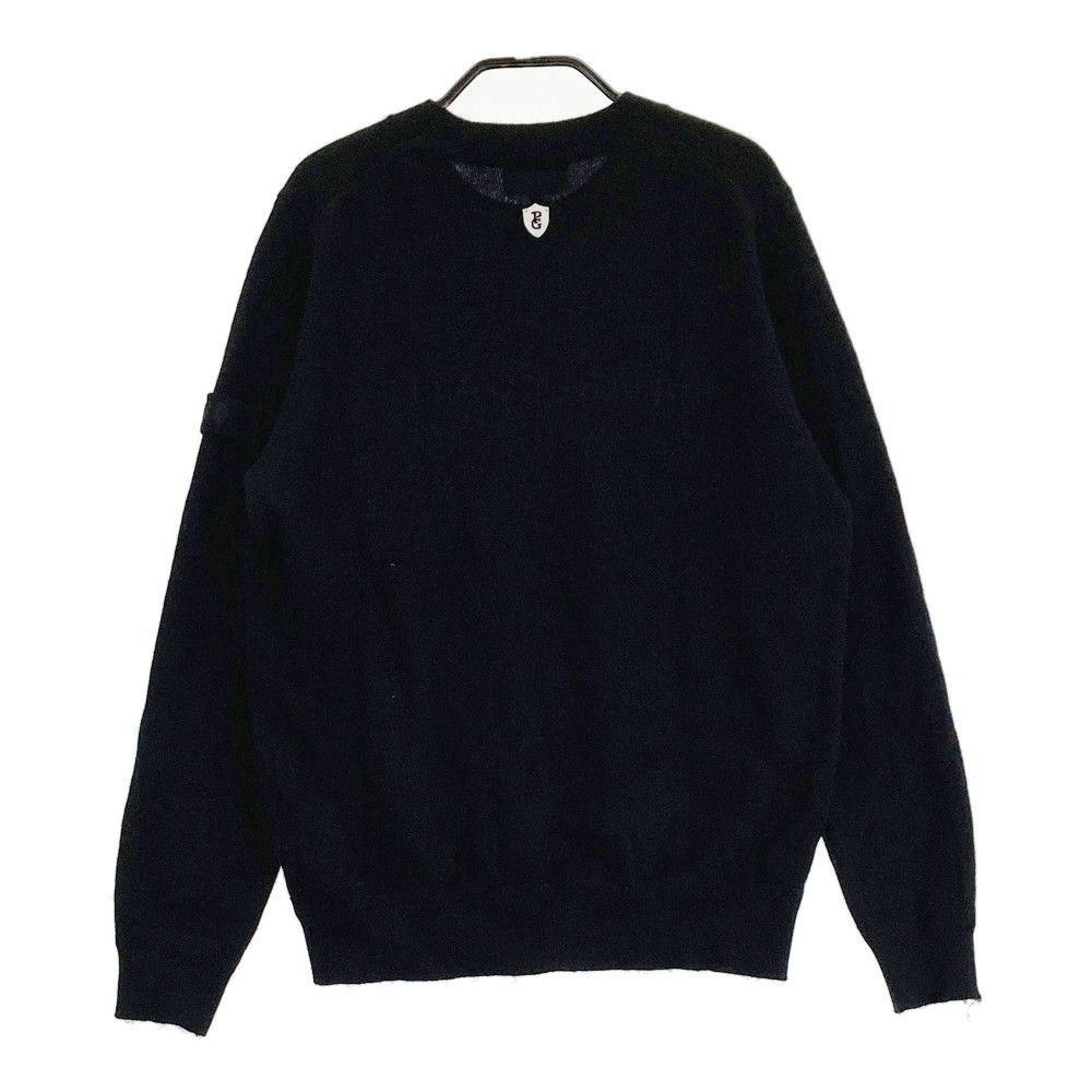 パーリーゲイツ　カシミヤセーター　黒 サイズ：1 PEARLY GATES パーリーゲイツ カシミヤ ニット