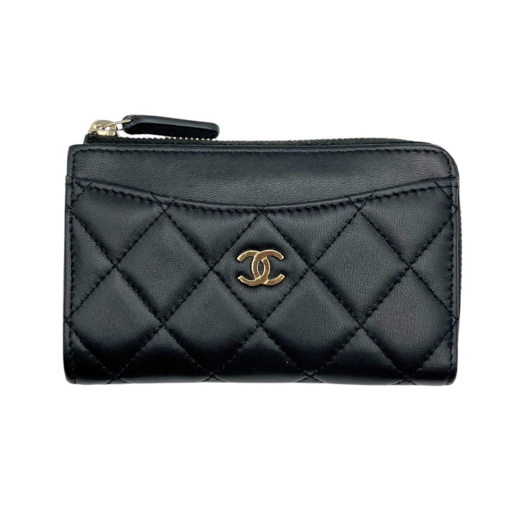 シャネル マトラッセ タイムレスクラシック コインカードケース