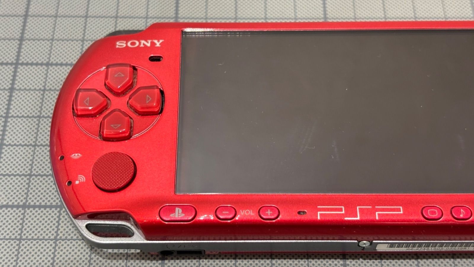 SONY - PSP-3000 レッド　ジャンク SONY PSP-3000 本体 レッド（ジャンク品）