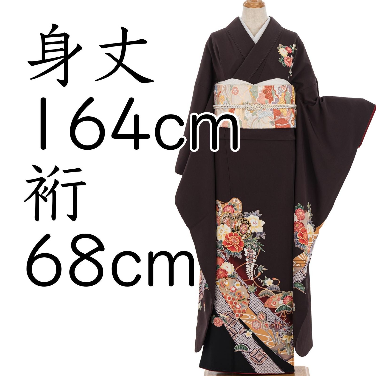 イクス 雪花柄 染浴衣 綿麻 バチ衿 夏着物風にもおすすめです・* 楽天