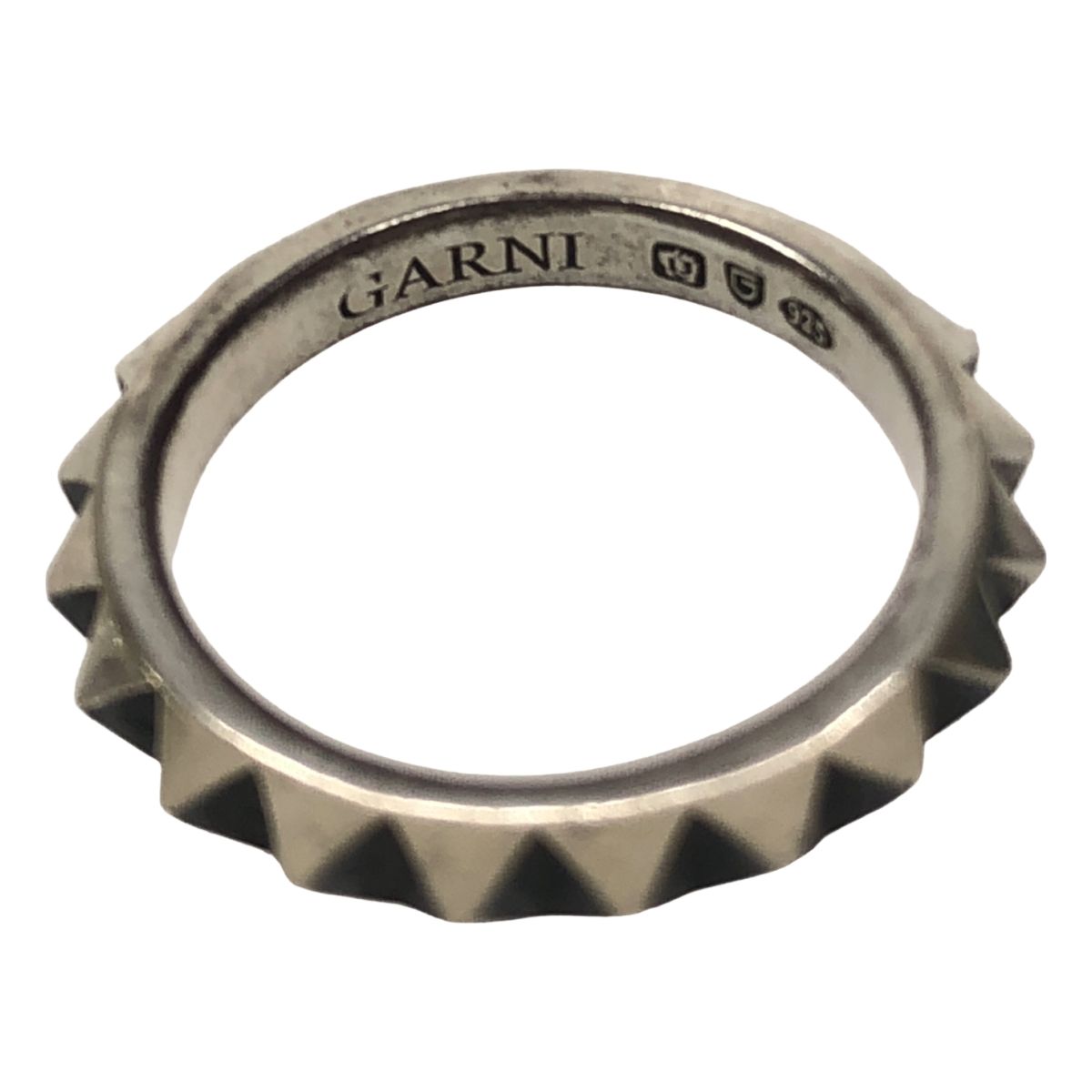 GARNI ガルニ Multiple Studs Ring マルチスタッズリング シルバー 5号 