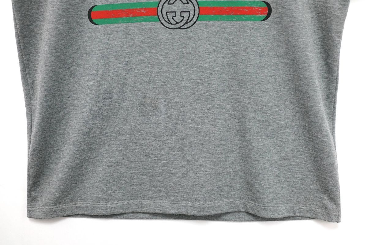 【名作‼️】GUCCI × Disney コラボ Tシャツ グレー GUCCI 送料無料 グッチ Disney ディズニーコラボ メンズ Tシャツ