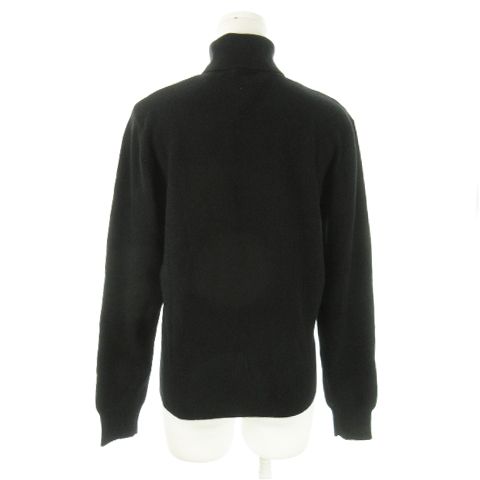 【お値下げ】【新品未使用】カシミヤ100% ブラック 長袖ニット Sサイズ ケンゾー KENZO カシミヤ100％ ニット セーター タートルネック