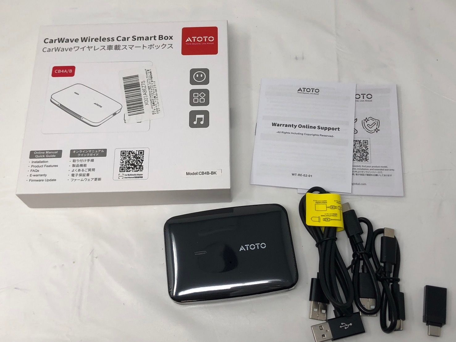 ATOTO CarWave Wireless Smart Box CB6A/B ◇ATOTO ワイヤレス車載