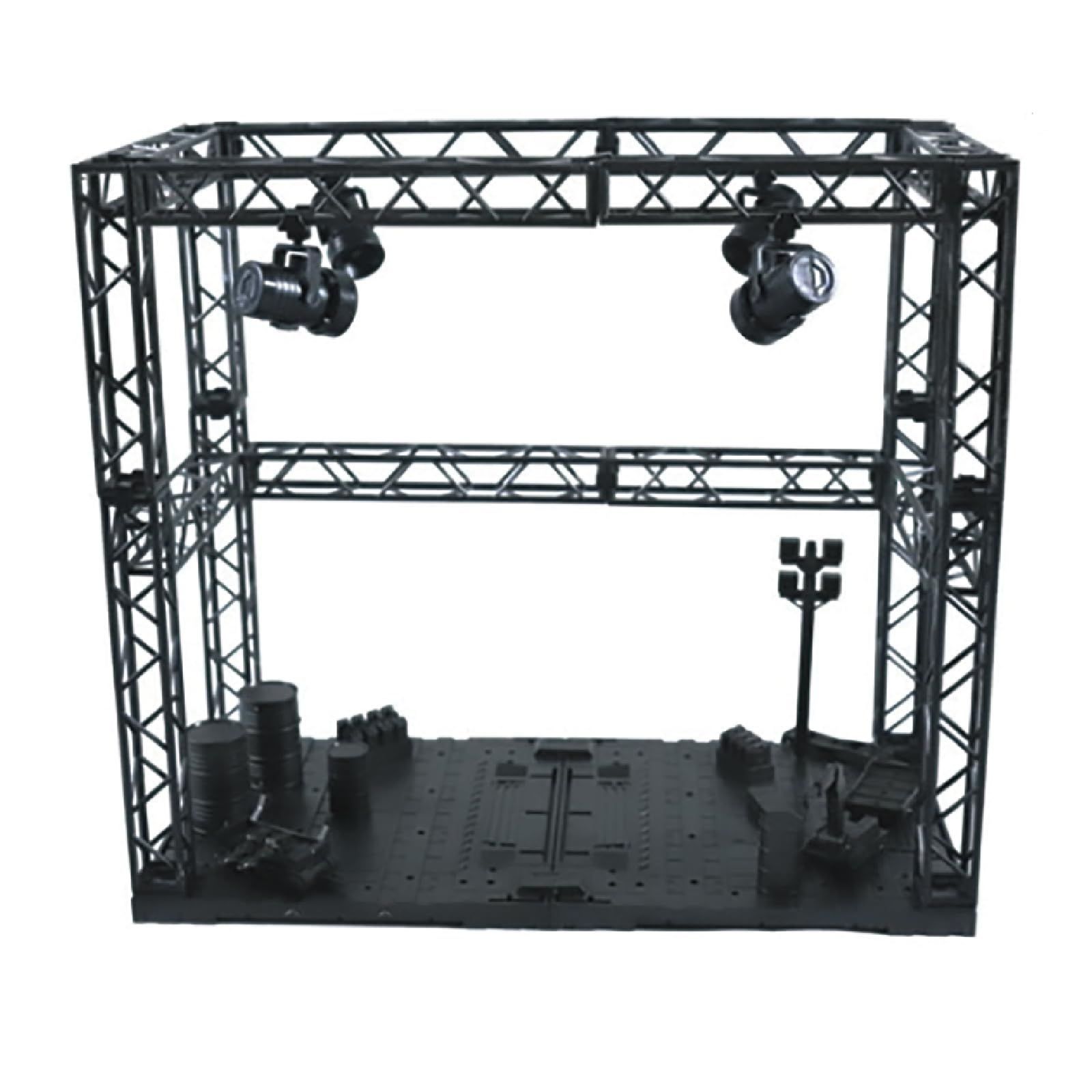 Size MG1|100 27cm×30cm×15cm ジオラマベース システムベース ガンプラ用 格納庫 舞台 MG1|100 27cm×30cm×15cm