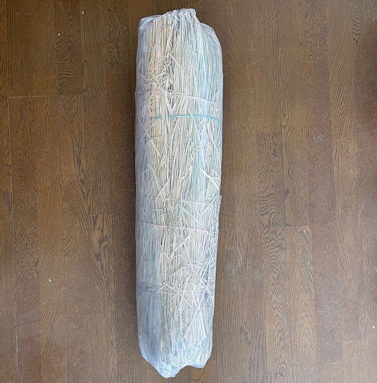 約4kg 長い藁 カットなし 束 稲藁 農薬不使用 無農薬 天日干し 天然