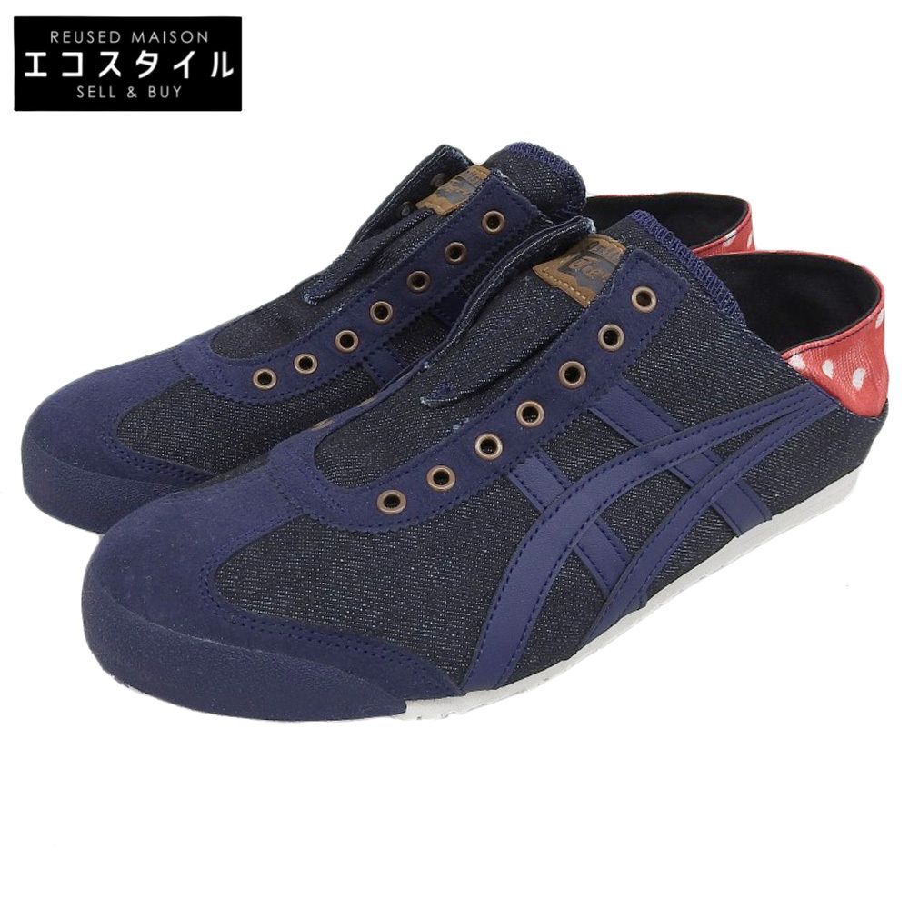 新品未使用 オニツカタイガー OnitsukaTiger デニムスニーカー
