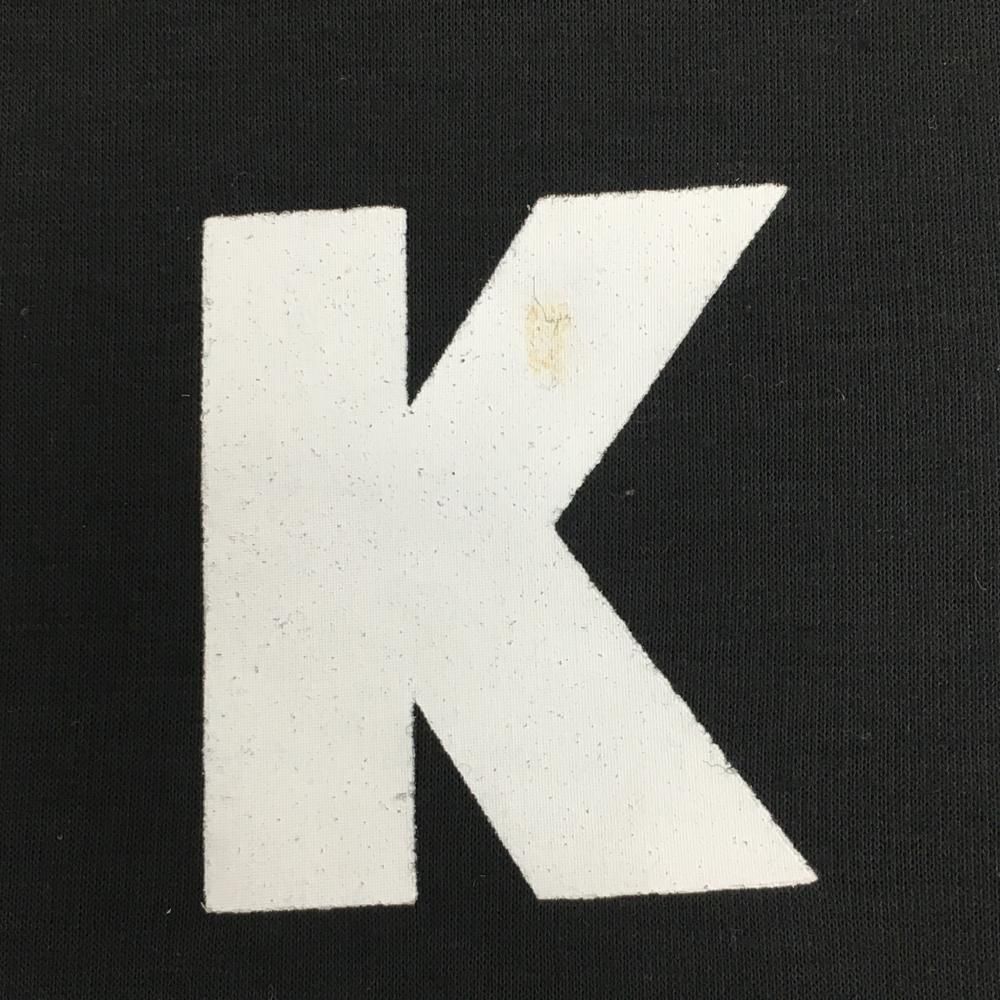 美品】ジャックバニー パーカー 黒系×白 裏起毛 ビッグロゴ