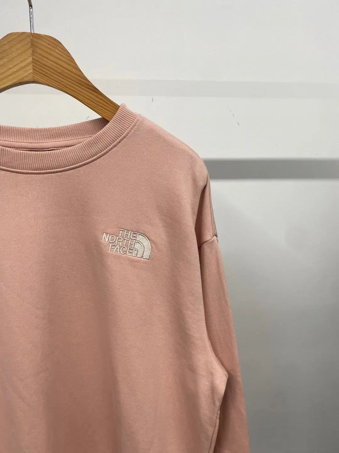THE NORTH FACE コットンベーシックEXスウェットライトピンク M THE NORTH FACE コットンベーシックEXスウェットライトピンク M