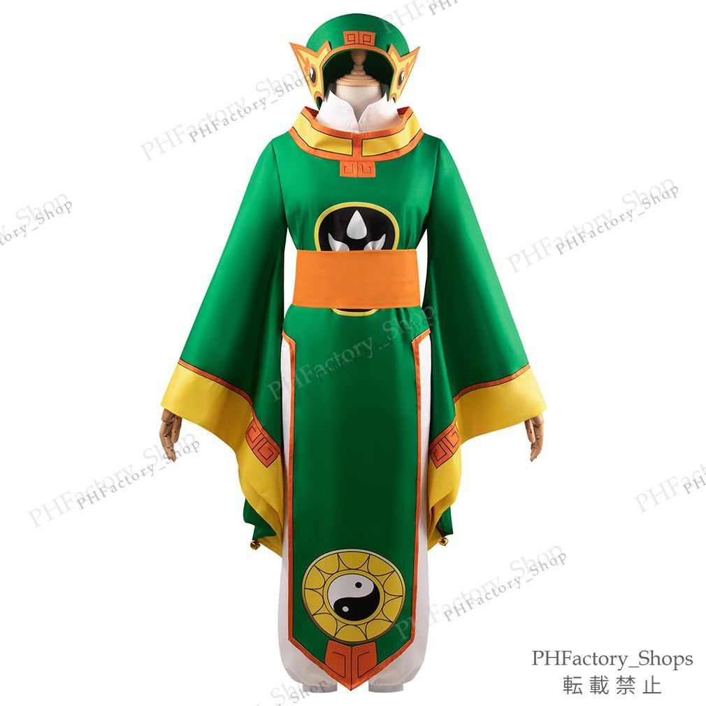 Malymoon 猫耳キョンシー 緑 Malymoon 猫耳キョンシー 緑 ハロウィン メイド