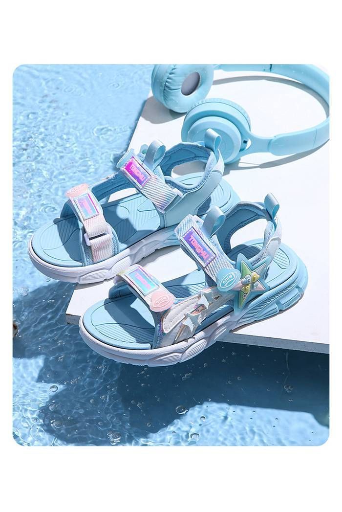 スポーツサンダル 女の子 ビーチサンダル 子供用 キッズ サンダル ベビー 靴 水遊び ジュニア マジックテープ 20cm 21cm 22cm 23cm サマーシューズ かわいい おしゃれtangni26