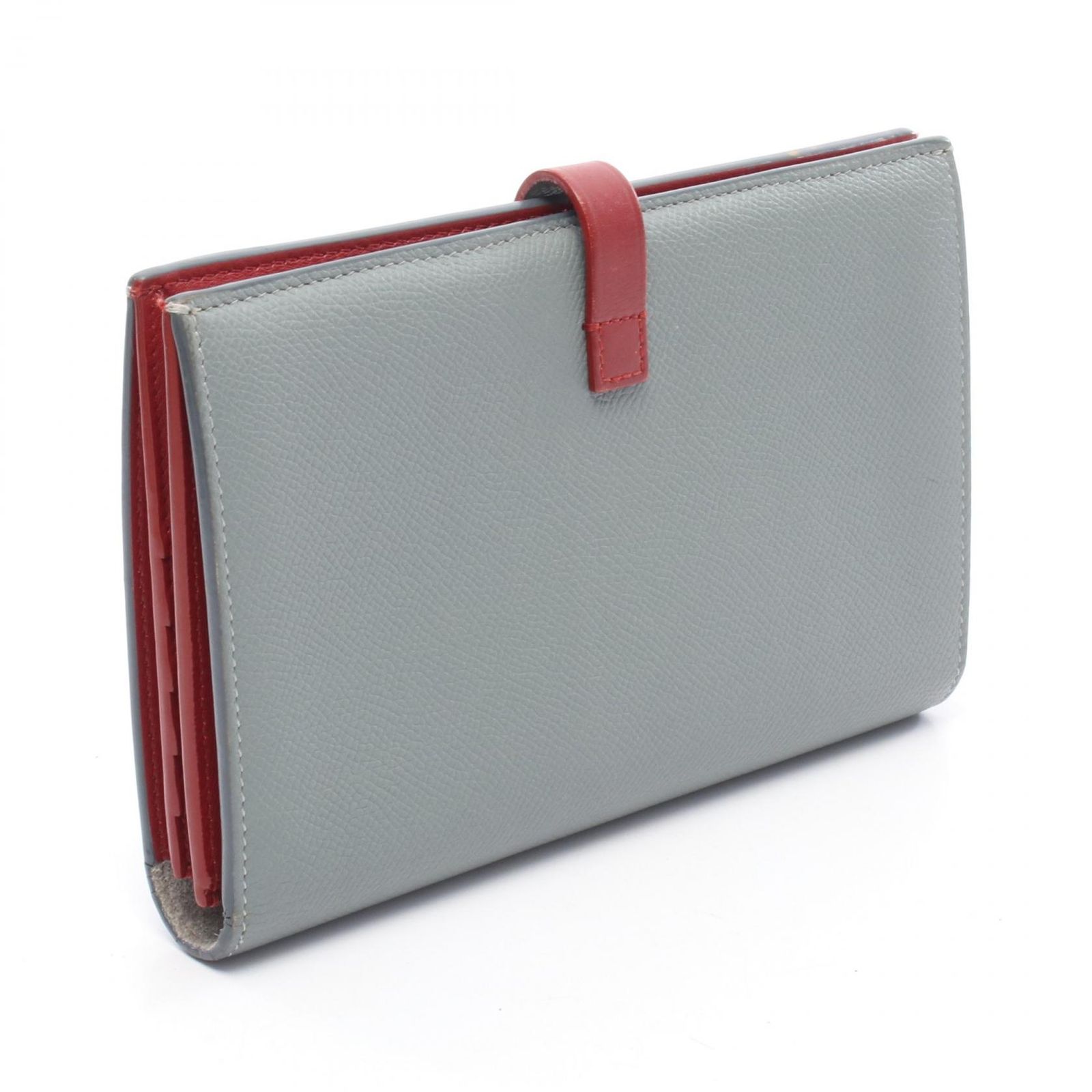 CELINE セリーヌ ラージストラップウォレット 二つ折り財布 ブラック CELINE セリーヌ ラージストラップウォレット 二つ折り財布 ブラック