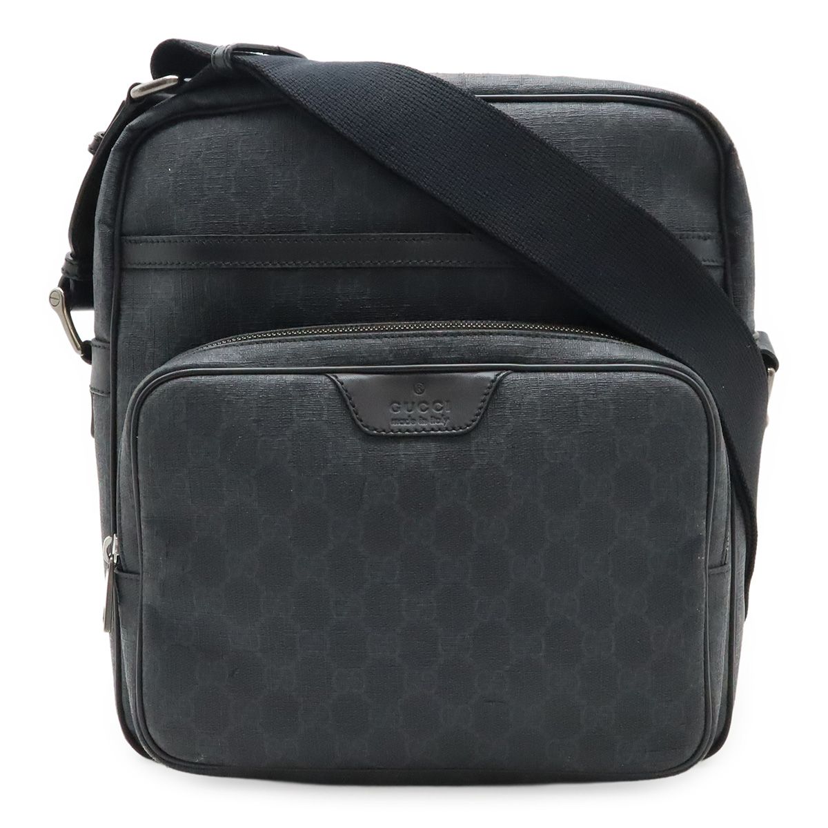 GUCCI グッチ GGスプリーム ショルダーバッグ 斜め掛け PVC