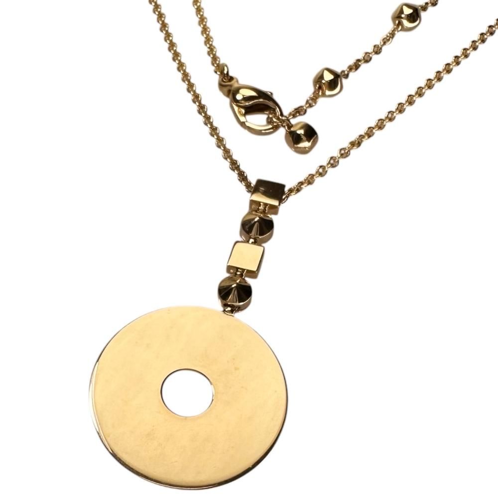 BVLGARI/ブルガリ】ネックレス ルチア K18YGイエローゴールド 18金  
