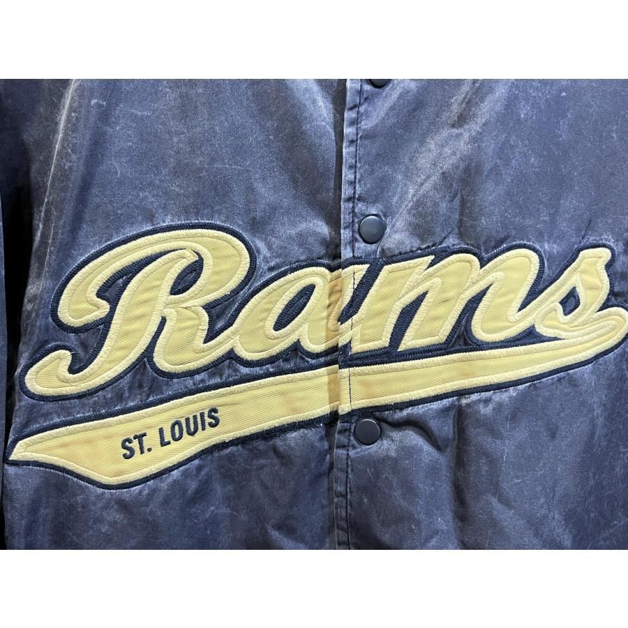 リーボック NFL ST.LOUIS RAMS ナイロン スタジャン US L アメフト 
