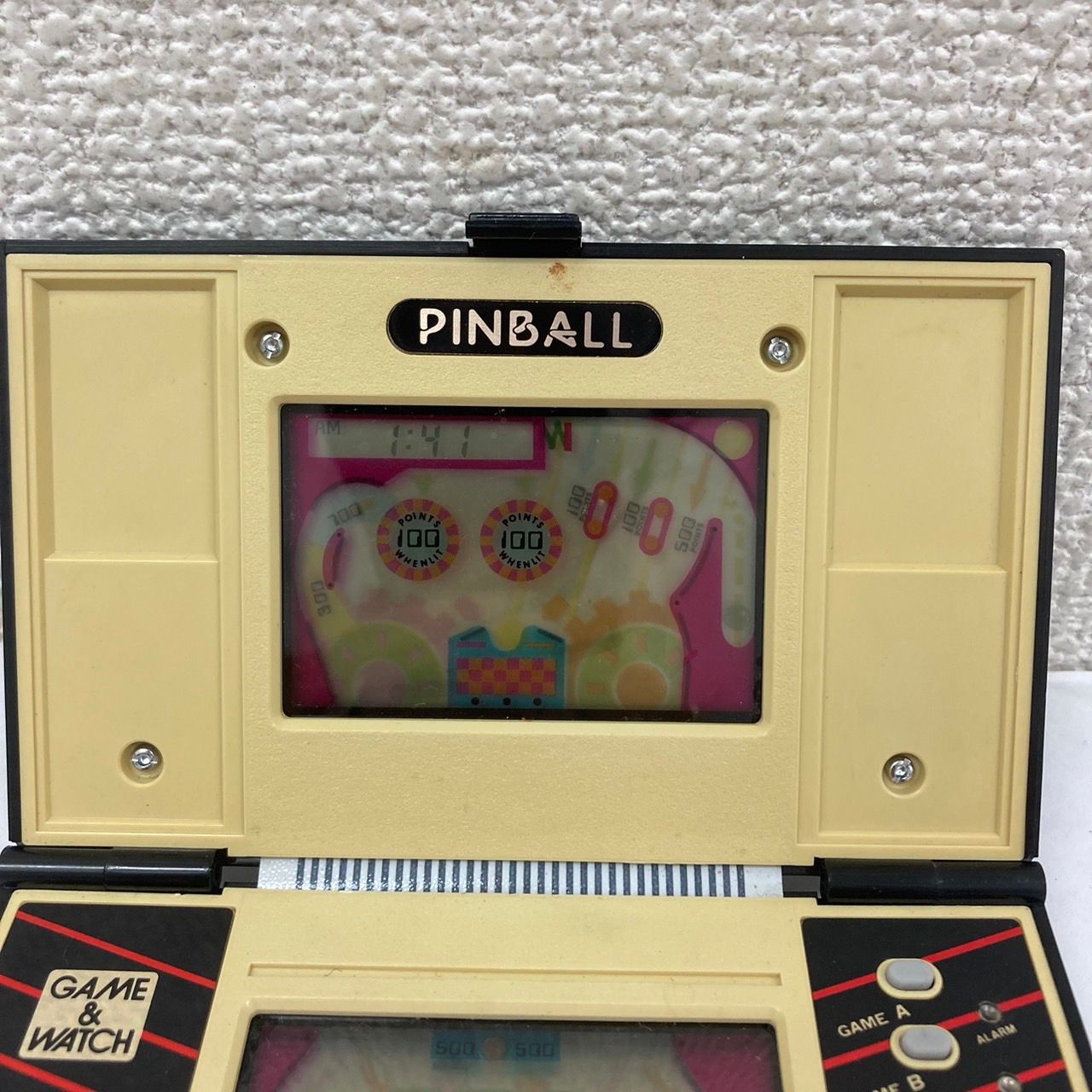 販売新品任天堂 PB-59 PINBALL ゲームウォッチ デッドストック品 (14)(S508　ニンテンドー/ピンボール ゲームウォッチ