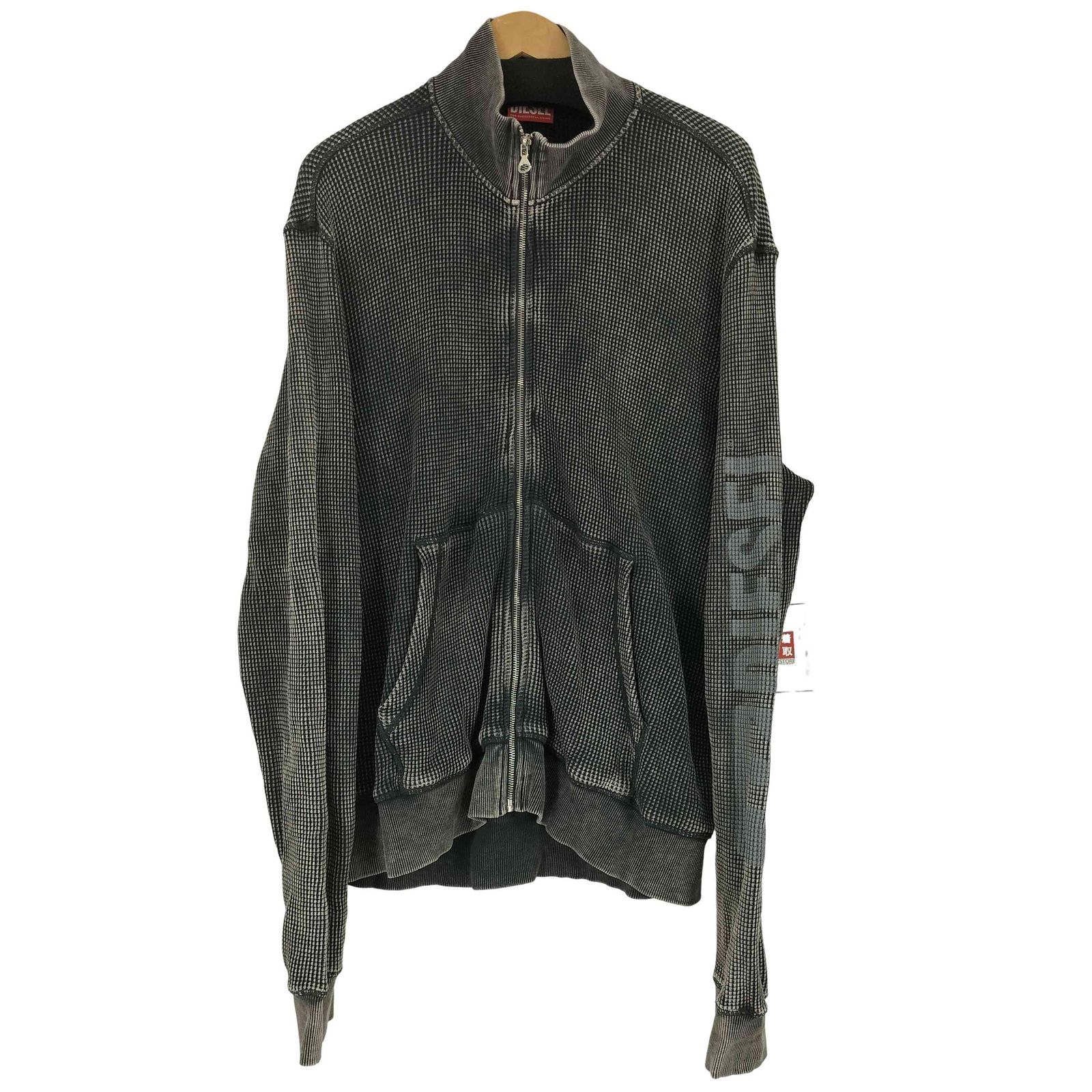 ディーゼル DIESEL 24SS S-GINAFY-ZIP マクロコットンワッフル 