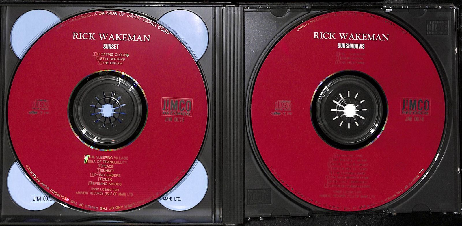 【帯付き3CD】Rick Wakeman Sunrise Sunset Sunshadows リック・ウェイクマン