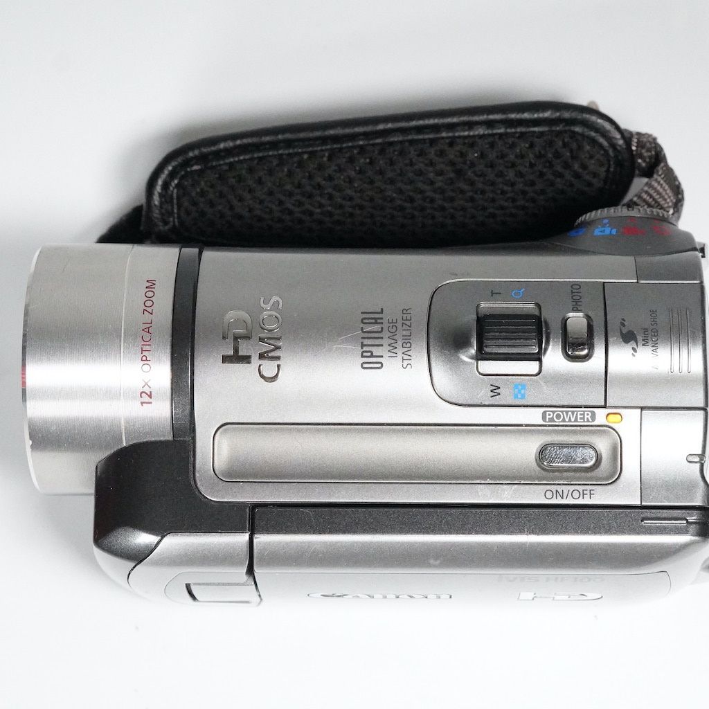 Canon IVIS HF100 シルバー 動作OK 1週間保証 /1390 CANON iVIS HF100