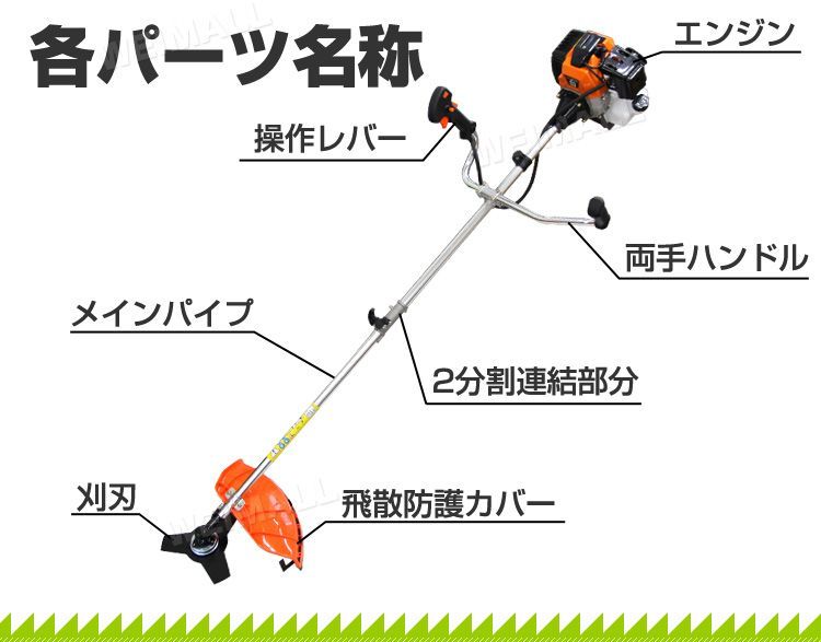 芝刈り 芝刈り機