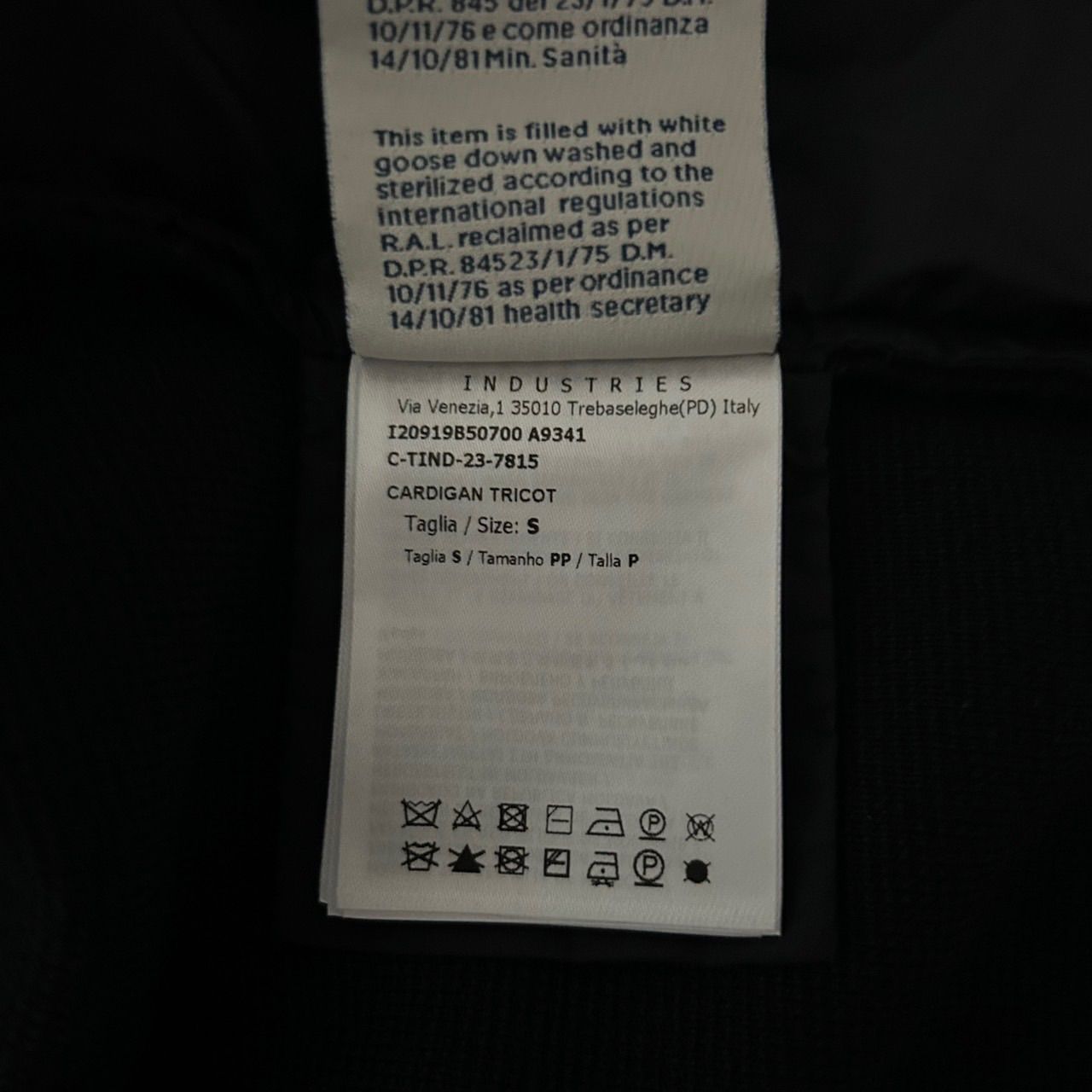 ★モンクレール　2023-24年AW　ハイブリッドダウンニット　L　超美品★ MONCLER モンクレール ハイブリッド ダウン ワッフルニット