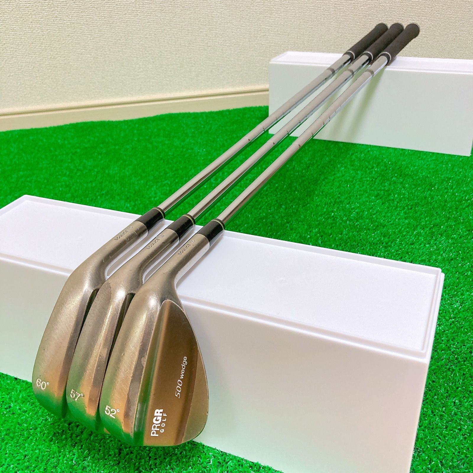 プロギア 500wedge 3本セット S 52° 57° 60° メンズ ウェッジ