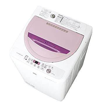 中古】 シャープ 4.5kg全自動洗濯機 keyword キーワードピンク