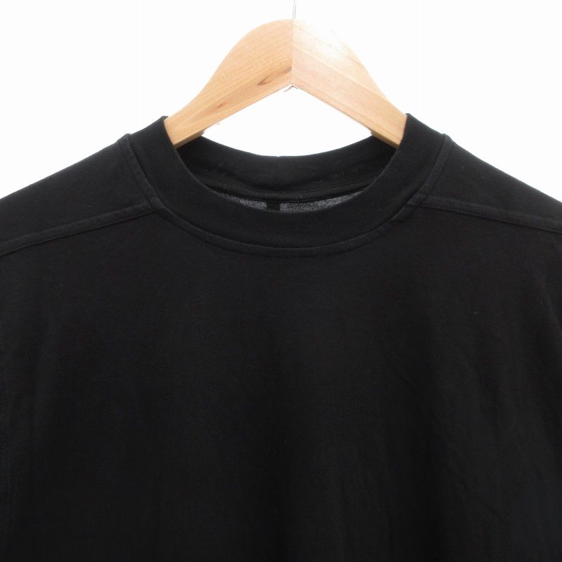 RICK OWENS DRSKSHDW ハリウッド ジャンボSS Tシャツ ブラック RICK OWENS - 【25SS】ジャンボ フォグポケット アウターシャツ