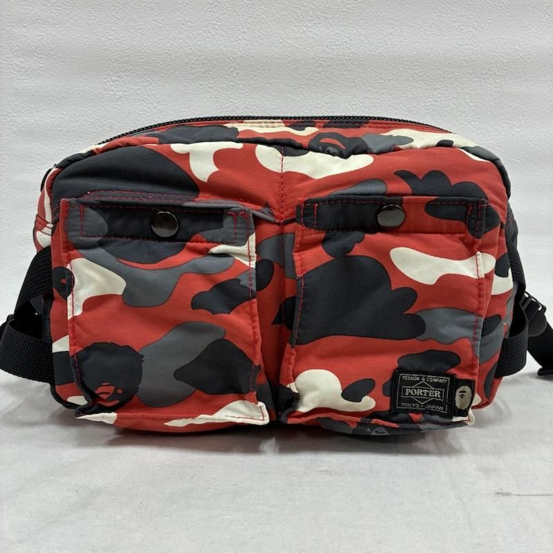 A BATHING APE アベイシングエイプ ウエストバッグ PORTER