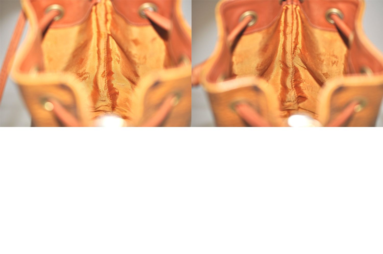 MCM エムシーエム ヴィセトス レザー ヴィンテージ ショルダー巾着型バッグ 財布 ブラウン 2484N DECORATOM_COM_BR