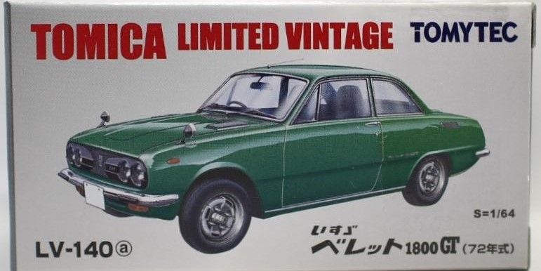 トミカリミテッドヴィンテージ いすゞ ベレット1800GT 緑 LV-140a m71202817645_1.jpg?1719045882
