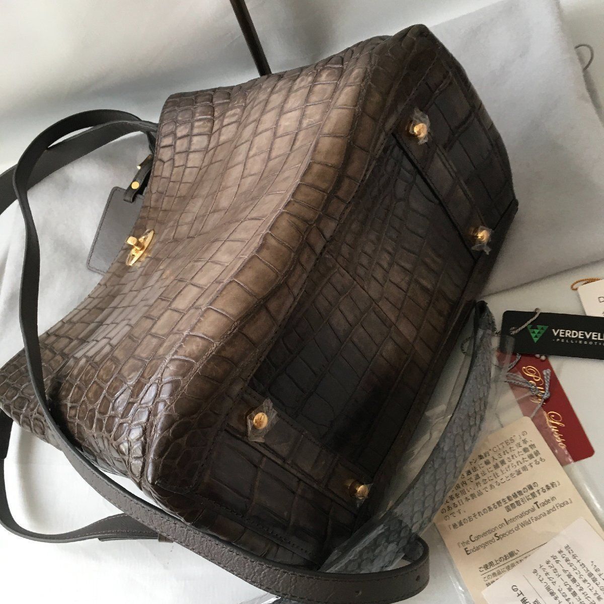 極美品 ペレリールッソ Pelley Lusso グラデーション 極美品 ペレリールッソ Pelley Lusso グラデーション