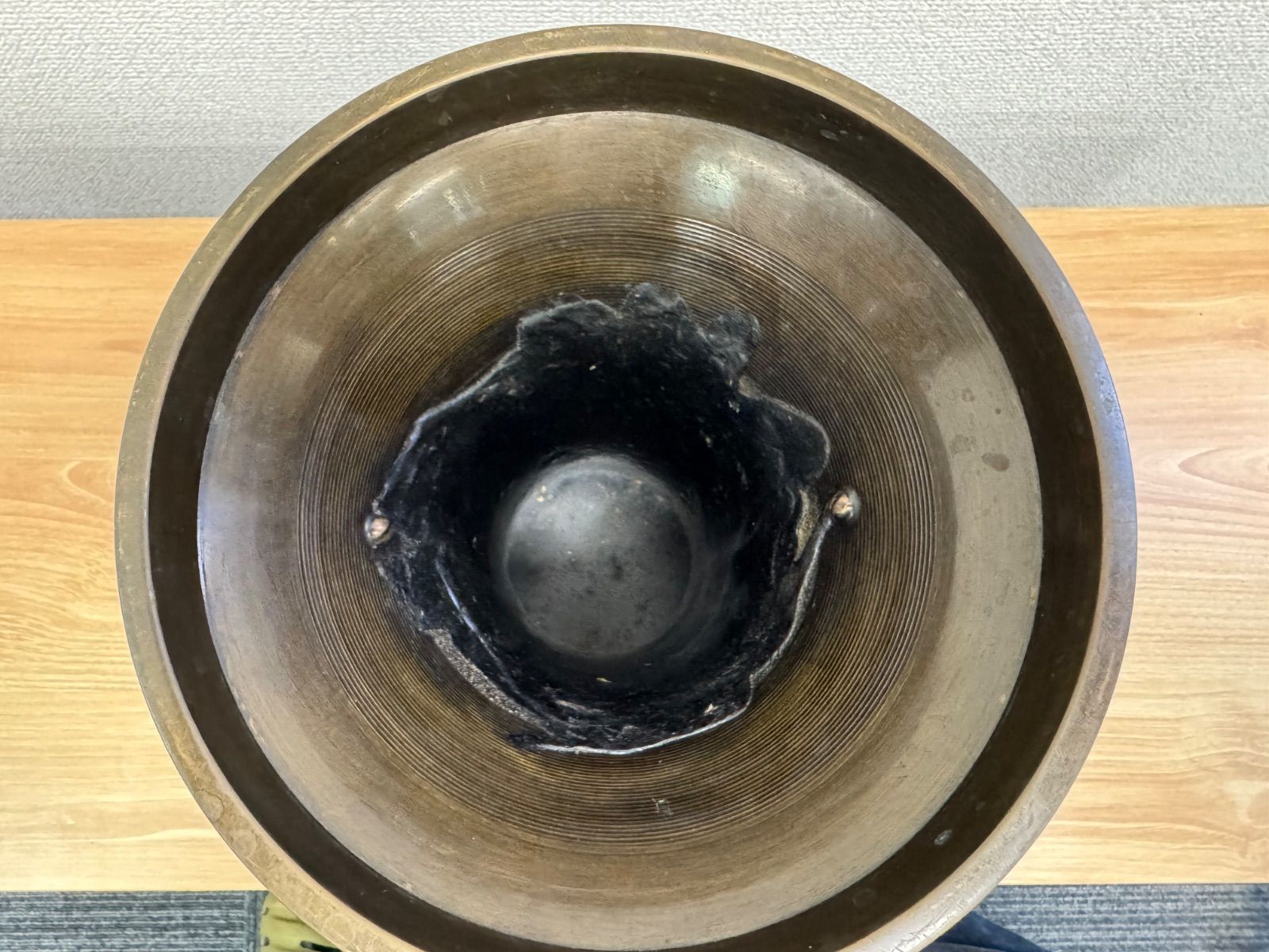 池坊 紫雲 花器 花入 花活け 華道具 藤双耳 フラワーベース