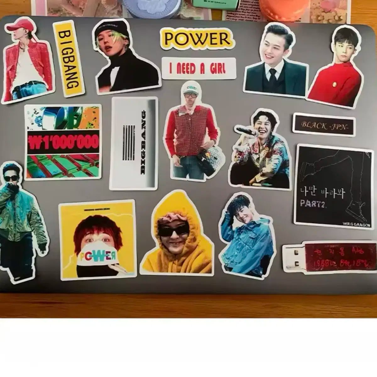 韓国公式】BIGBANG ステッカー 2NE1 G-DRAGON TOP BIGBANG ステッカー