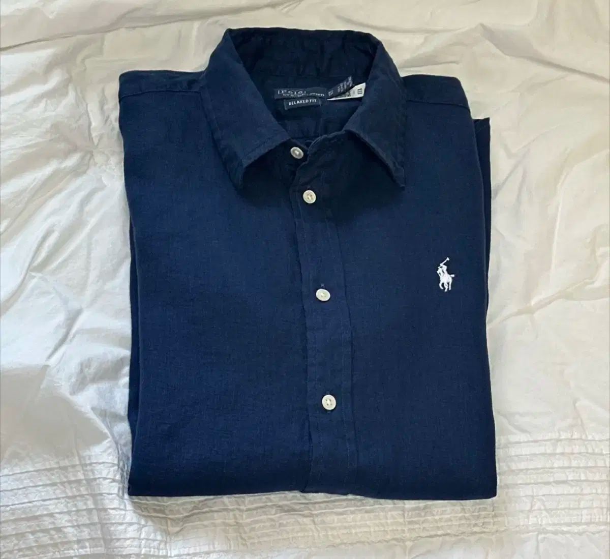 POLO RALPH LAUREN ポロラルフローレン リネンシャツ xs