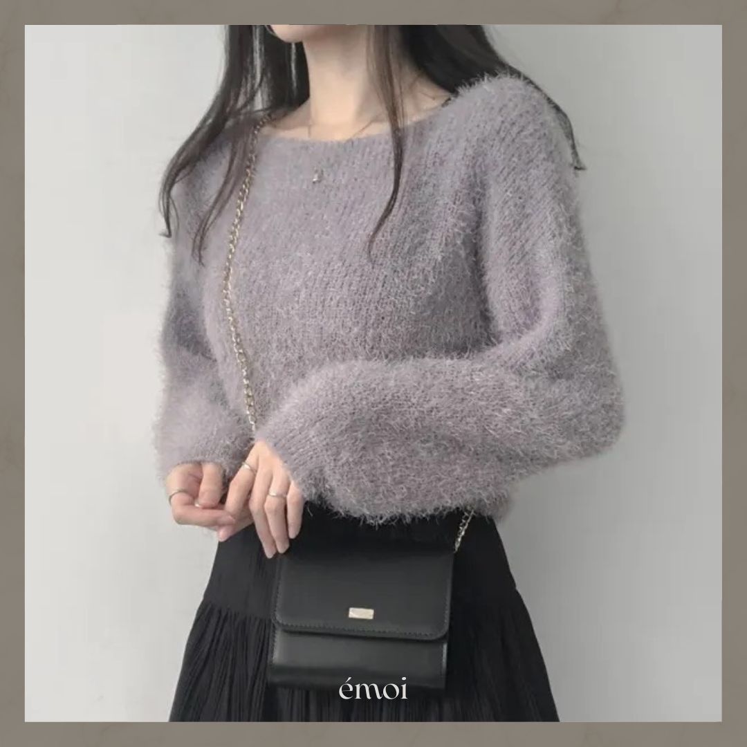 【極美品】EVERYDAY I LIKE. eloiseボートネックニット F 極美品】EVERYDAY I LIKE. eloiseボートネックニット F - メルカリ