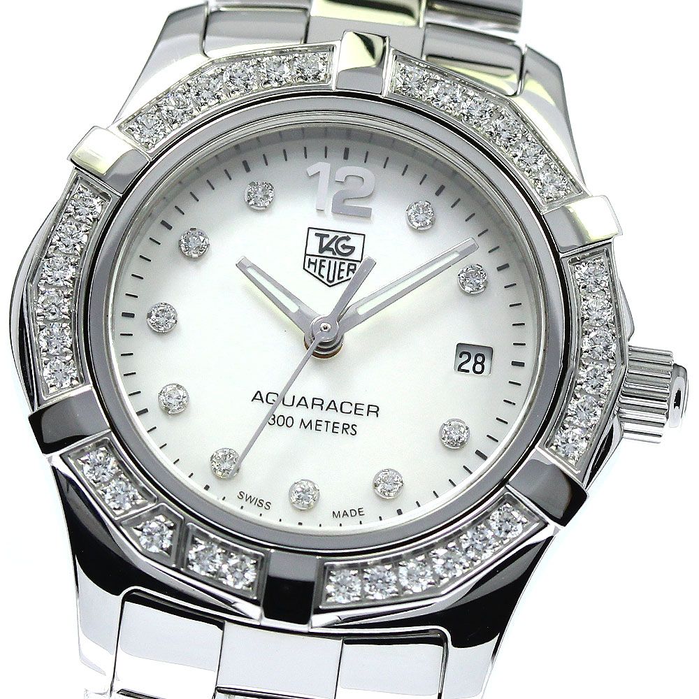 タグホイヤー TAG HEUER WAF1416 アクアレーサー ダイヤベゼル 10P 