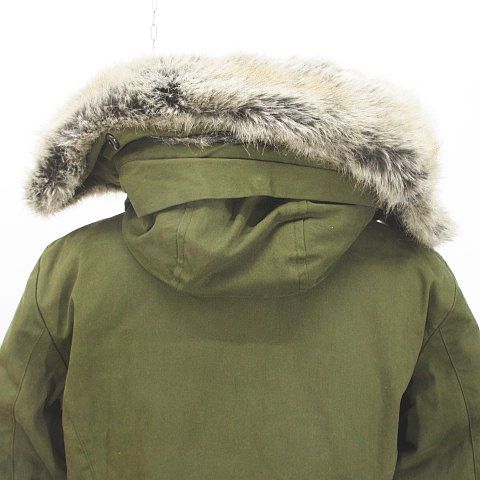 バブアー Barbour 中綿 モッズコート ミリタリー 34 緑 グリーン系 