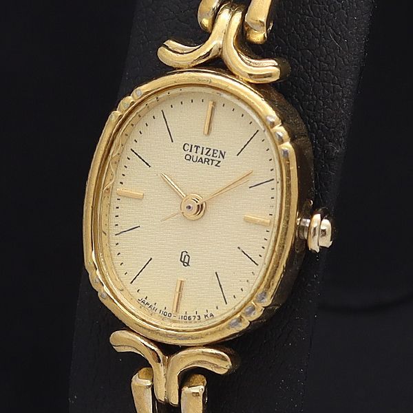 【希少/新品電池】CITIZEN シチズン オーバル レディース 腕時計 ゴール 2022484307.JPG?1694149641