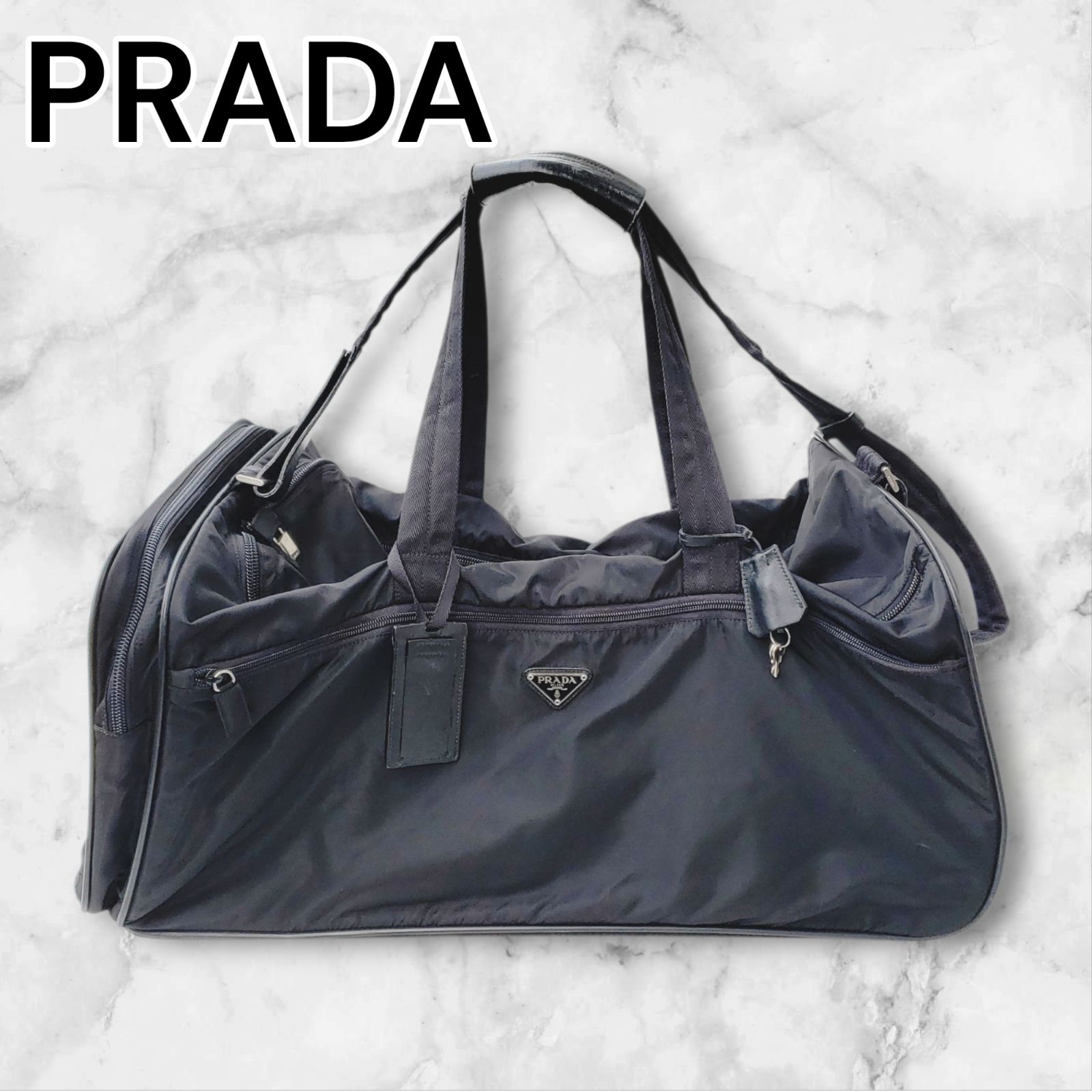 PRADA プラダ ボストン キャリーバッグ スーツケース