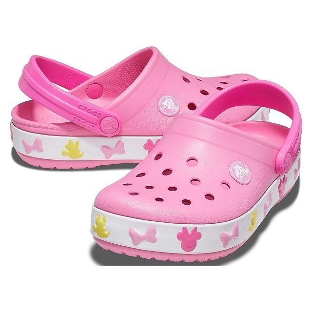 メルカリshops Crocs クロックス ファン ラブ ディズニー ミッキー ライツ クロッグ